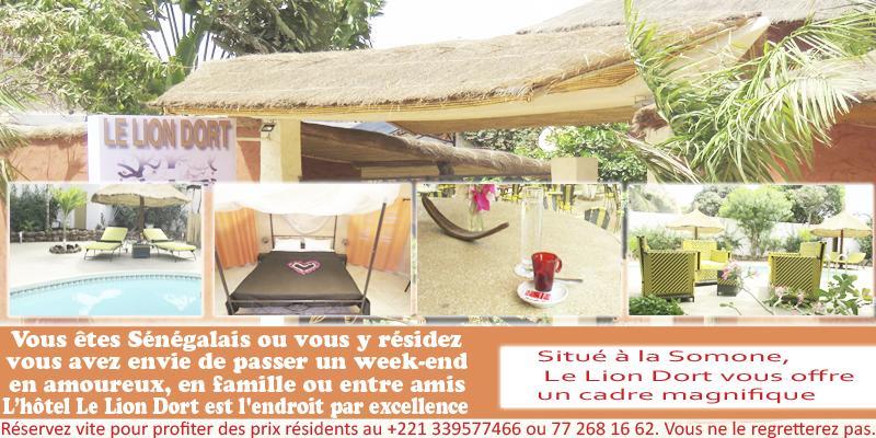 Le Lion Dort Hotel Somone Luaran gambar